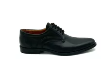 Zapatos Hombre Cuero Vestir Base Goma Cómodos Mdz 1200