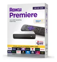 Roku Premiere 4k Streaming Media Player Con Cable Hdmi 