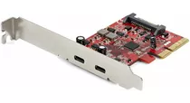 Startech Pcie Usb 3.1 Card - 2x Usb C 3.1 Gen 2 10gbps - Pci