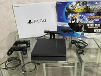 Playstation 4 Slim 500gb+cables+2 Joystick+camara. .