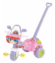 Tico Tico Meg Velotrol Triciclo Com Haste - Magic Toys