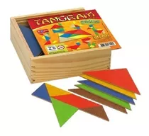 Kit 21 Tangram  Com 70 Peças Cada Jogo