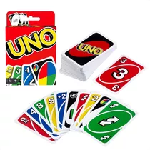 Juego De Cartas Uno Juego De Mesa Familiar Didáctico - Otec