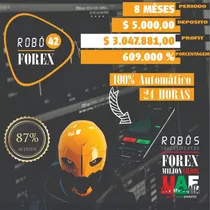 Robo Forex 42 _moderado + Gerenciador De Ordens