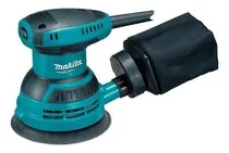 Lijadora Excentrica 5 Makita M9204b 240 W Color Turquesa