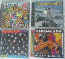 4 Cds Da Timbalada. Mídias Em Perfeito Estado. Ver Descrição