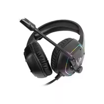 Headset Gamer Fortrek Blackfire P2 + Usb Rgb - Preto