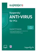Kaspersky Anti-virus 1 Pc 1 Ano Envio Imediato