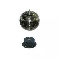 Esfera Espejada Bola De Boliche Espejos Nº 40 Con Motor Incluido De 220v. En Cuotas Sin Intereses !!