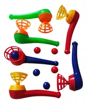 6 Cachimbos Brinquedo Infantil De Assoprar C 6 Bola Bolinhas