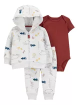 Carters Set 3 Piezas Body Campera Pantalón Bosques 1n957810