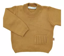 Sweater Bolsillo Mini Anima Tejido Bebe Invierno Kids Dijon