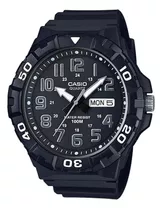 Reloj Casio Mrw 210 Numeros Plata Caratula Grande 55mm 100m
