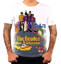 Camiseta The Beatles Submarine Yellow Banda Rock 2