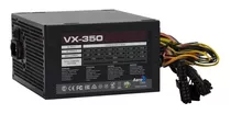 Fonte De Alimentação Para Pc Aerocool Advanced Technologies Vx Series Vx-350w 350w  Black 230v