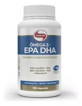 Omega 3 Epa Dha Fonte De Ômega 3 120 Capsulas Vitafor