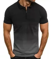 Playera Hombre Tipo Polo Moda Casual Calidad Punto 122129 S