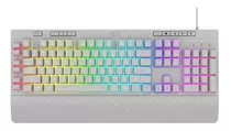 Teclado Redragon Gamer Membrana Shiva Blanco - K512wrgb- /vc Idioma Español Color Del Teclado Blanco