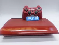 Sony Playstation 3 Ps3 Super Slim 500gb Color Rojo