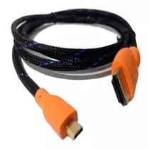 Cable Hdmi A Micro Hdmi 1.8mts Reforzado Punta Dorada
