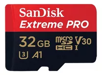 Sandisk Extreme Pro Micro Sdhc 32gb 100mb/s U3 C10 V30 A1