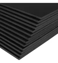 Foam Board Negro 50x70 Cm Espesor 5mm X Unidad