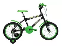Bicicleta Infantil Cairu Mtb Reb C-16 Aro 16 Cor Preto/verde