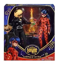 Figuras Miraculous Lady Bug Y Cat Noir 26cm Movie Art 50198 