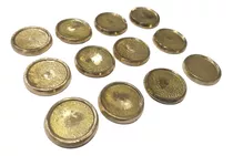 12 Fichas Monedas De Bronce Para Sapo Envío A Provincia