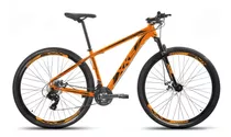 Bicicleta Aro 29 Xks 27 Marchas Freio A Disco Hidráulico Cor Laranja/preto Tamanho Do Quadro 21