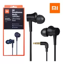 Auriculares Xiaomi Mibasic Micrófono Y Cable 1.25m Por Mayor