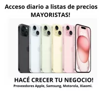 Listas Mayoristas Apple/samsung/xiaomi