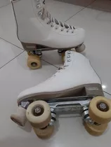 Patines Powerblade De Cuero Extensibles De Aluminio