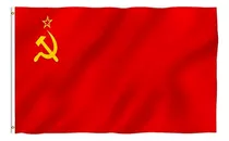 Bandera  Unión Soviética Urss 1mtr X 1.5mt Exterior Grande