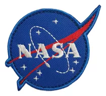 Patch Bordado Aplique Termocolante Nasa Astronauta Aviação