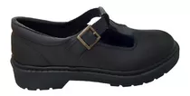 Zapatos Guillermina Klivers 200 Colegial Escolar Cuero