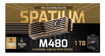 Solido M2 1tb Msi Spatium 7000/5500mbs Disipador Pcie4.0/3.0