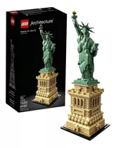 Lego Architecture Estatua Da Liberdade 1685 Peças 21042
