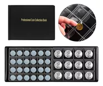 Álbum Para 240 Monedas Coleccionistas Numismática 3cm+4.5cm