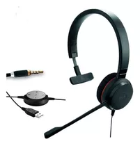 Auricular Jabra Evolve 30 Ii Ms Mono Usb + Jack 3,5mm