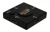 Divisor Selector Switch Hdmi 3 Puertos Full Hd Proyector Dvd