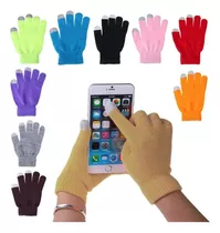 Pack X6 Guantes Touch Screen Tactil Celular Unisex Magicos