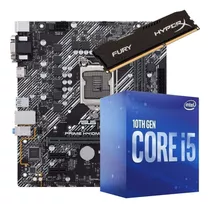 Combo Pc Intel Core I5 10400 10ma + H410 + 8gb Ddr4 Martinez