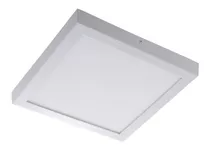 Plafon Panel Foco Led Cuadrado Sobrepuesto 24w 300x300mm Color Blanco Neutro 4000k