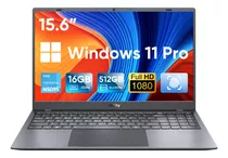 Laptop Windows 11 Coolby 15.6 Intel 4 Núcleos 16gb 512gb Ssd