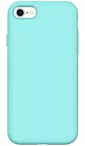 Funda De Silicona Silicone Case Para iPhone 6s Celeste