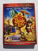 Pelicula The Book Of Life Bluray 3d, Bluray, Dvd, Digitalhd