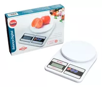 Balança Digital De Precisão Cozinha 10kg Capacidade Máxima 10 G Cor Branco