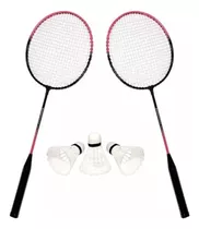 Kit Badminton Completo Raquetes E Petecas - Art Sport