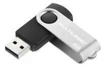 Kit 30 Pendrive 8gb Multilaser Usb Original Lacrado Atacado 